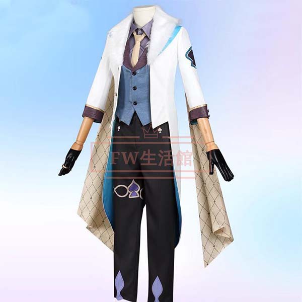 崩壊：スターレイル アベンチュリン Aventurine コスプレ衣装 ウィッグ 靴 コスチューム 演出服 アニメ ゲーム ハロウィン cosplay 変装_1