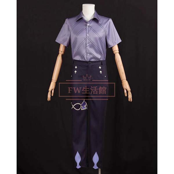 崩壊：スターレイル アベンチュリン Aventurine コスプレ衣装 ウィッグ 靴 コスチューム 演出服 アニメ ゲーム ハロウィン cosplay 変装_3