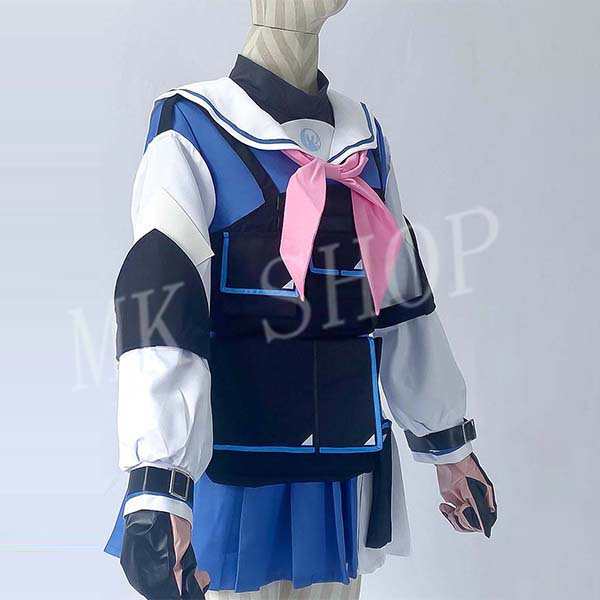 ブルーアーカイブ-Blue Archive- 月雪ミヤコ コスプレ衣装 ウィッグ cos靴 道具 コスチューム 演出服 アニメ ゲーム ハロウィン cosplay 変装_1