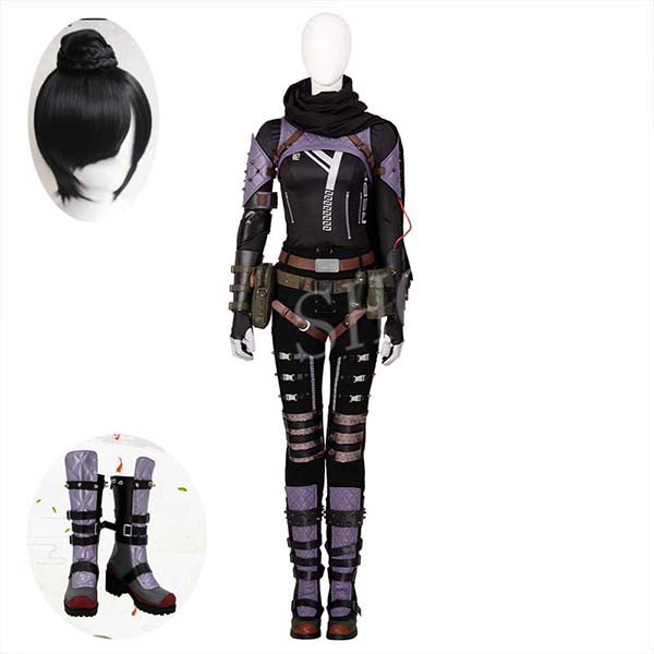 Apex legends 風 レイス  Rays コスプレ 御召しもの ウィッグ 靴 ハロウィンcosplay 出来事 寄り合い 御召しもの 化けの皮