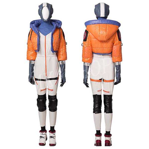 Apex legends 風 ナタリー・パケット コスプレ 御召しもの ウィッグ 靴 ハロウィンcosplay 出来事 寄り合い 御召しもの 化けの皮
