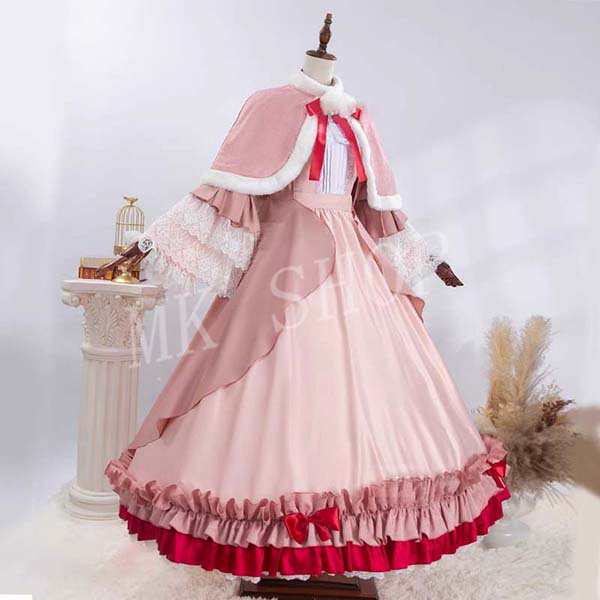 GOSICK ゴシック 風 ヴィクトリカ コスプレ衣装ウィッグ cosplay 変装 仮装 コスチューム 撮影 祭り_1
