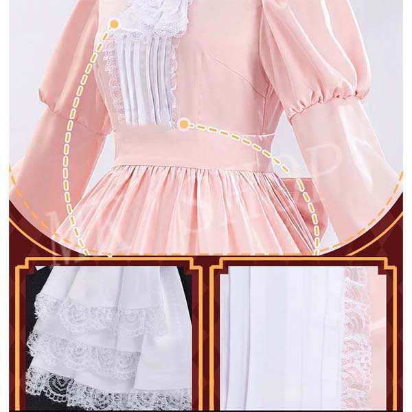 GOSICK ゴシック 風 ヴィクトリカ コスプレ衣装ウィッグ cosplay 変装 仮装 コスチューム 撮影 祭り_6