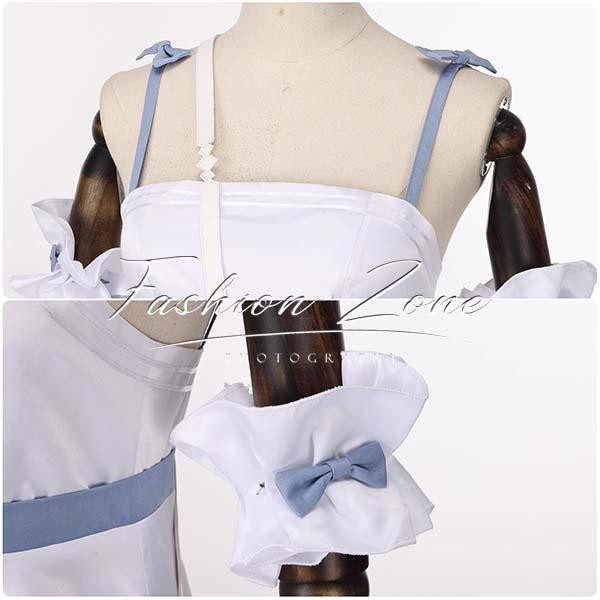 ブルーアーカイブ Blue Archive 風 氷室セナ 夏の海辺の風 コスプレ衣装 ウィッグ cosplay ハロウィン 演出服 変装_5