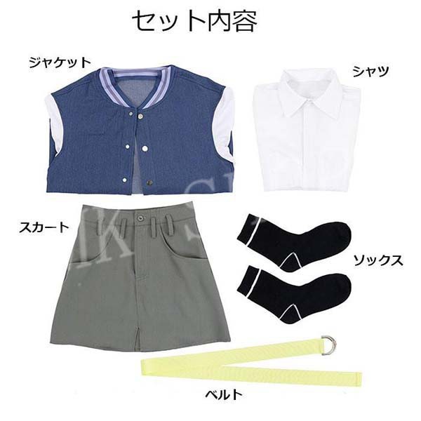 送料無料 BanG Dream! It s MyGO!!!!! 風 高松 燈 コスプレ 衣装 ウィッグcos靴 cosplay コスチューム パーティーグッズ ハロウィン仮装 変装_7