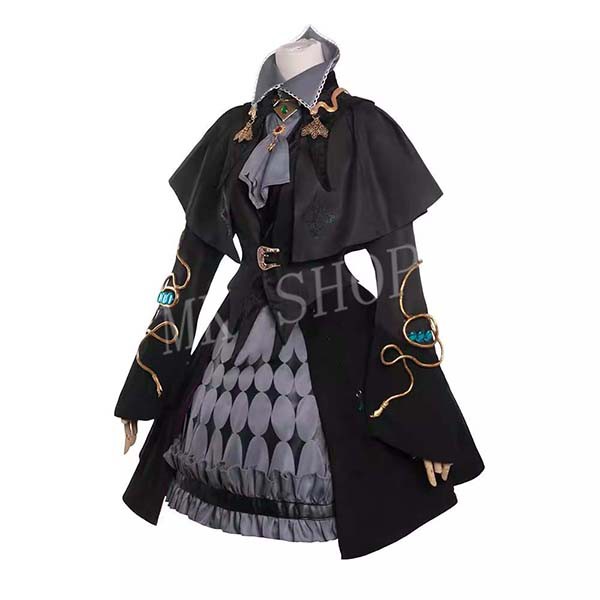 ファイナルファンタジーXIV FF14 風 BLACK MAGE コスプレ 衣装 コスチューム 演出服 アニメ ゲーム ハロウィン cosplay 変装_1