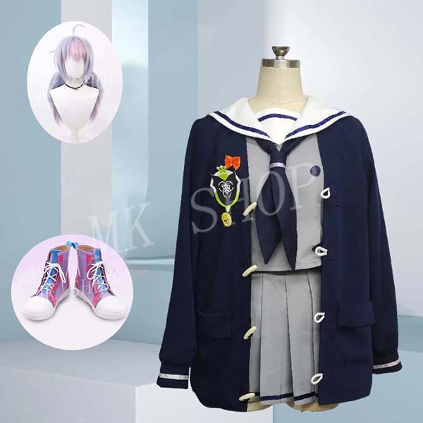 ブルーアーカイブ Blue Archive 風 宇沢レイサ コスプレ 衣装 ウィッグ 靴 コスチューム イベント ハロウィン変装仮装