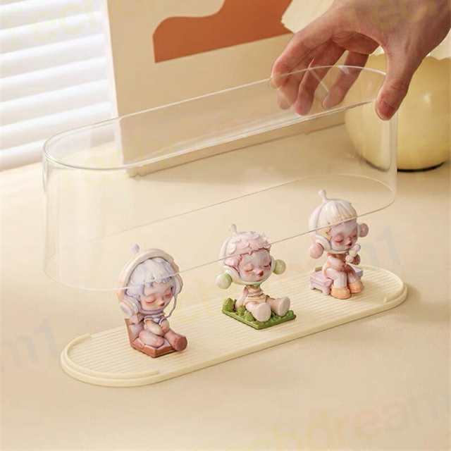 コレクションケース 粘着テ一プ付き フィギュアケース フィギュア 透明 展示ボックス 卓上 透明 収納ボックス 防塵 おもちゃディスプレイボックス コレクションケース