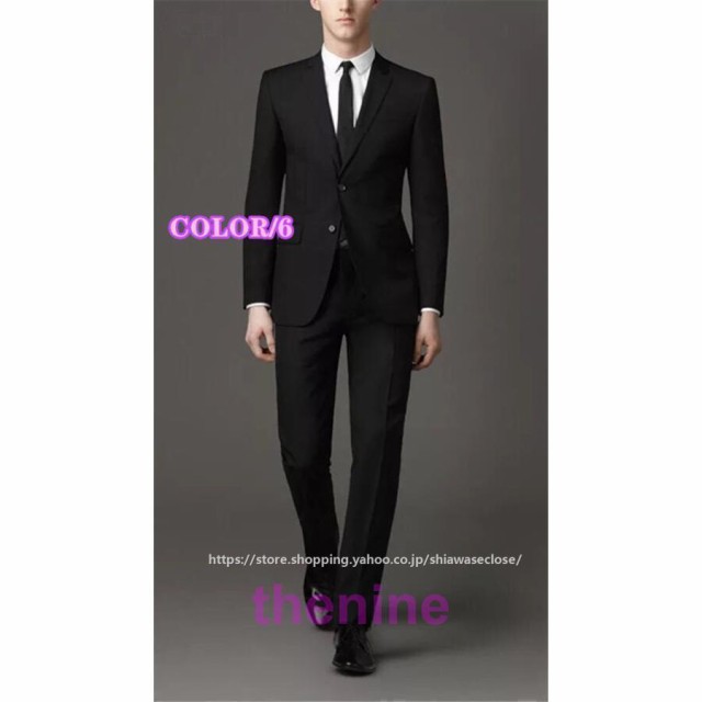 スーツ メンズ スーツセットアップ 上下セット ビジネススーツ 無地 スリム カジュアルスーツ フォーマルスーツ 洗える 紳士服 通勤 結婚式_6