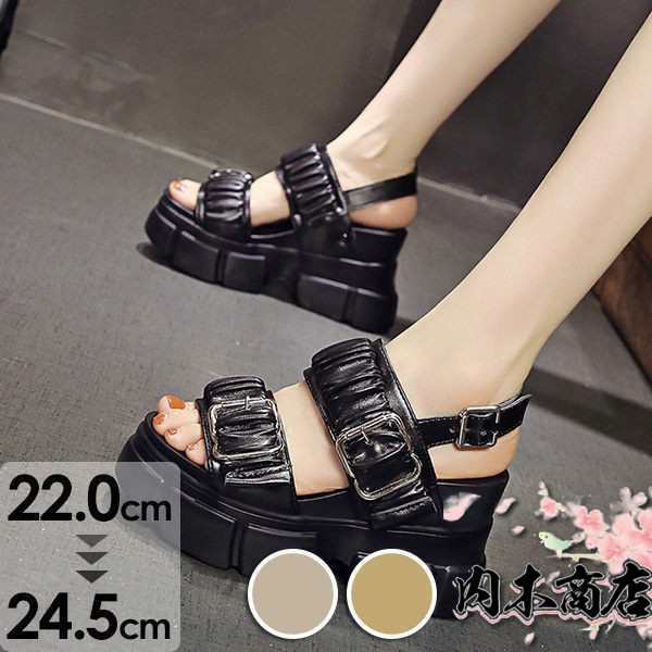 サマーブーツ サンダル オープントゥ 太ヒール ハイヒール