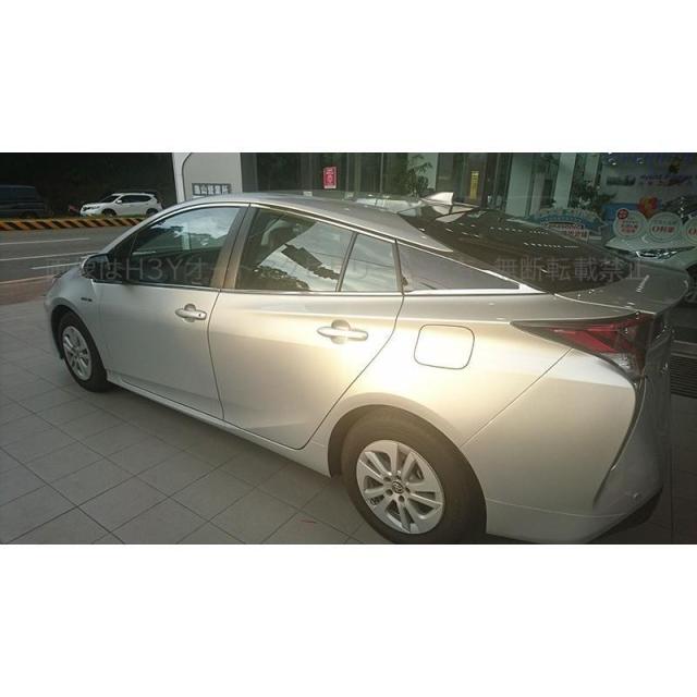 H3Y プリウス アクセサリー カスタム パーツ 用品 PRIUS 50系/PHV ウェザーストリップモール サイドウィンドウモール FP004