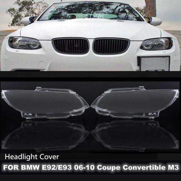 ヘッドライトレンズ　BMW E92 E93 M3 2006-2010 左右セット
