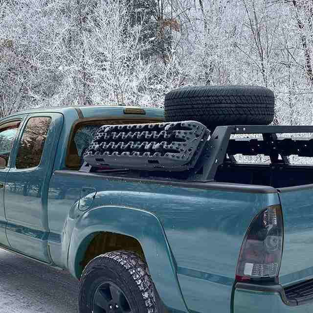 スタックリカバリーラダー タイヤリカバリー スタックヘルパー スタックステップ スノーヘルパー 車緊急脱出マット タイヤ滑り止め マット 悪路 積雪 泥 ぬかるみ 脱出 アズーリ オフロードトラクションボード ジープマッド 緊急脱出_9
