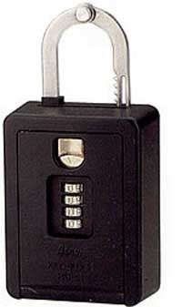 小型キーボックス キーブロック4型(南京錠フック式)