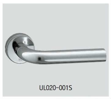 【union】【建築用レバーハンドル】【間仕切り錠】ユニオン　レバーハンドル間仕切り錠セット　ステンレスミラー　【鏡面】【BS51】【フレームドア】【フラッシュドア】