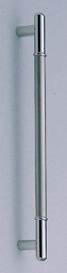 【新築工事】【戸建】【ドアハンドル】ステンレスを使用したドア取っ手(ハンドル) ドアハンドル ステン Ｔ形丸棒取っ手 両面用  600ミリ【引戸に最適】