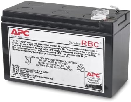 APC シュナイダーエレクトリック APCRBC122J 純正交換用バッテリー 無停電電源装置 UPS用 BR400G-JP / BR550G-JP / BE550G-JP / BR400S-JP / BR550S-JP / BE550M1-JP 対応 長寿命バッテリーキット