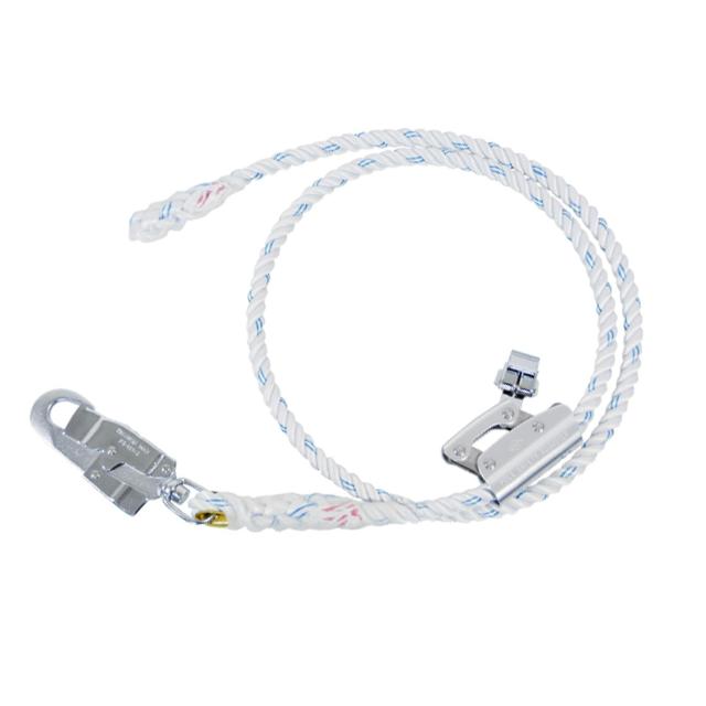 藤井電工 TSUYORON WP-TD-527 柱上安全帯用ロープ D種 2100mm 新規格対応 軽量アルミバックル ワークポジショニング用器具 日本製_2