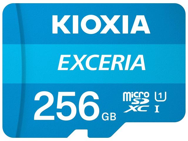 KIOXIA(キオクシア) microSD 256GB UHS-I Class10 (最大読出速度100MB/s) KLMEA256G EXCERIA 神戸西倉庫