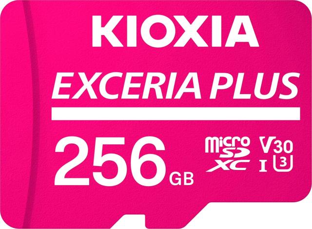 KIOXIA(キオクシア) 旧東芝メモリ microSD 256GB EXCERIA PLUS UHS-I U3 V30 Class10 microSDXC KLMPAE256G 広島倉庫