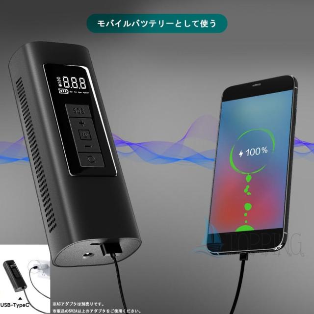 電動空気入れ 充電式 空気入れ 電動ポンプ 空気圧 自動停止 30000mAh 空気圧測定 LEDライト エアコンプレッサー バイク エアポンプ 軽量 事故 防止 防災