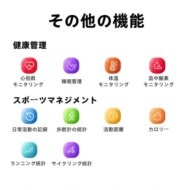 【振動アラーム機能】スマートリング 健康管理 日本製センサー心拍数 血中酸素 睡眠 実用的 5ATM防水 Android/iPhone対応 全8サイズ プレゼント 敬老の日_8