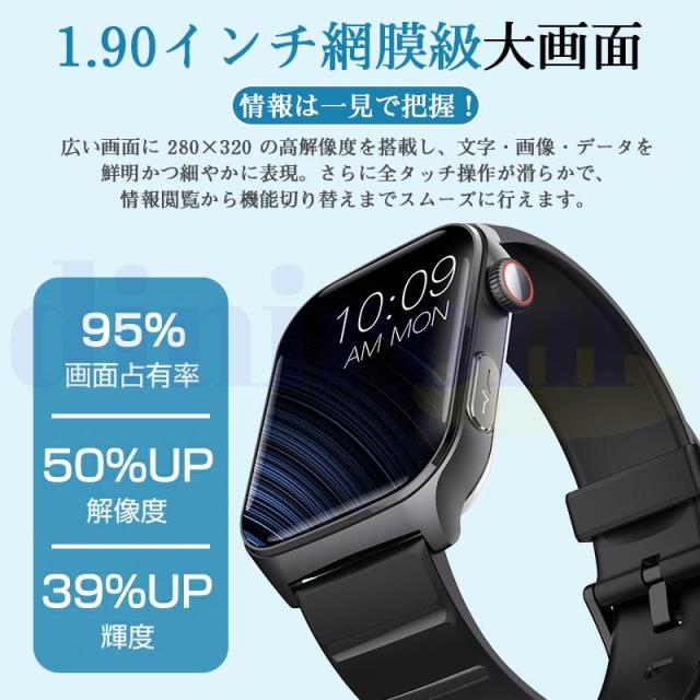 2025最新 スマートウォッチ 医療レベル健康-評価「血液成分 体組成分析」通話機能 ECG心電図 血中脂質 尿酸 血圧 心拍数 血中酸素 体温 敬老_11