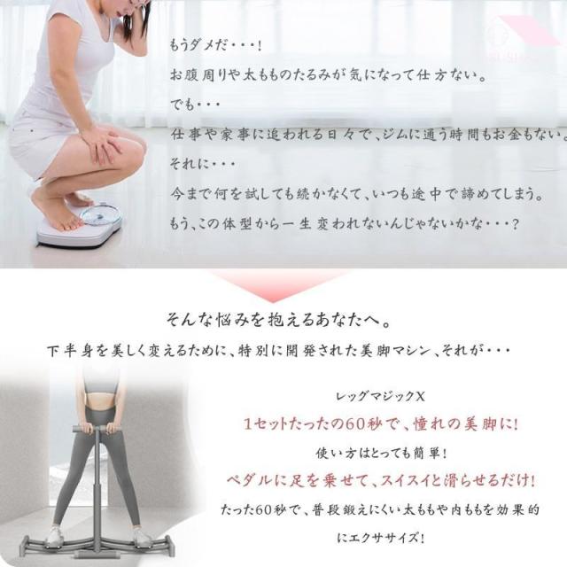 美脚 エクササイズマシン ステッパー レッグトレーニング レッグマシン レッグマシーン ダイエット 足 ヒップ 太もも 尻 腹筋 ステッパー 目指せ美レッグ_1