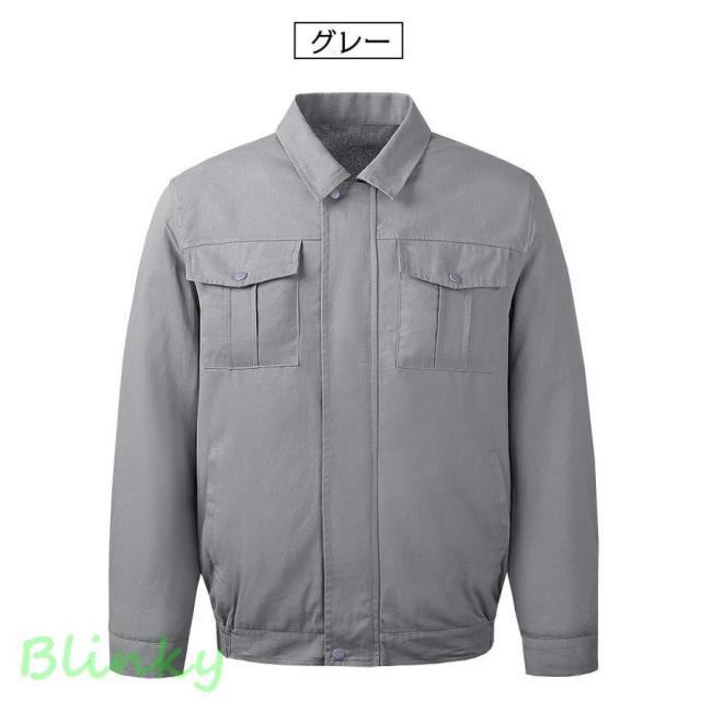 空調作業服 冷却服 長袖 ワークウェア ワークマン 室外作業 クールベス エアコン服 暑さ対策 熱中対策 クールウェア ポケット付き 作業服_10
