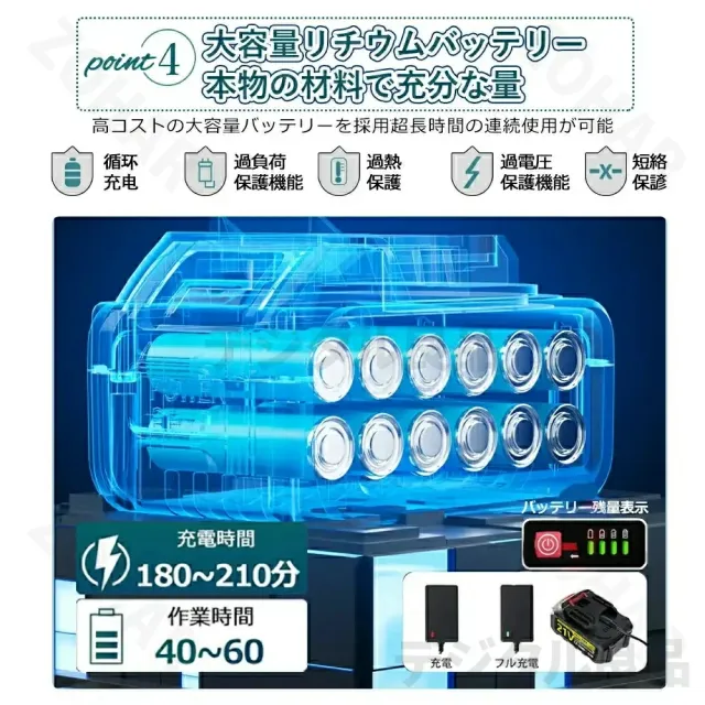 【期間限定！全品10%OFF】除雪機 コードレス 電動除雪機 充電式 雪かき機 雪かき 家庭用 除雪幅31cm 除雪器具 電動除雪スコップ ショベル 電動 除雪用品 シャベル 軽量 便利 雪かき用 スコップ 雪飛ばし 投雪 道具 パワフル 玄関先 庭 通路 駐車場 手押し_9
