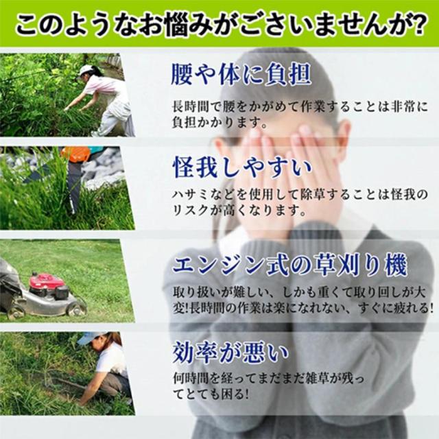 草刈り機 充電式 刈払機 刈払い機 21v コードレス 多機能 電動草刈機 刈込幅180mm 1〜30cm延長可能 伸縮式 角度調整 電気草刈機 3種類替刃 芝刈り機 枝切り 無線_1