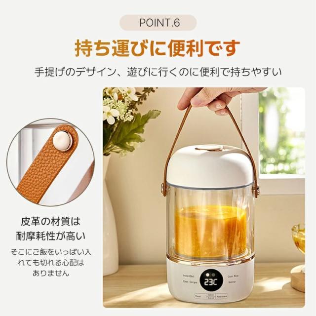 ケトル 電気ケトル ガラスケトル 保温機能付きケトル 温度調節 電気ポット 0.5L 湯沸かし器 ステンレス 予約機能 空焚き防止 自動オフ 耐熱ガラス ゆで卵 お茶紅茶 耐熱ガラス 透明一人暮らし新生活 一台多役