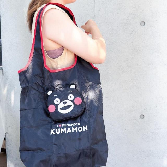 【6個】フォーカート くまモン エコバッグ (ご当地 お土産 ギフト プレゼント 贈り物 熊本土産 KUMAMON 日本土産 熊本 九州 ゆるキャラ くまもん お買い物バッグ 人気 プレゼント 土産 人気グッズ お土産 ギフト)_3