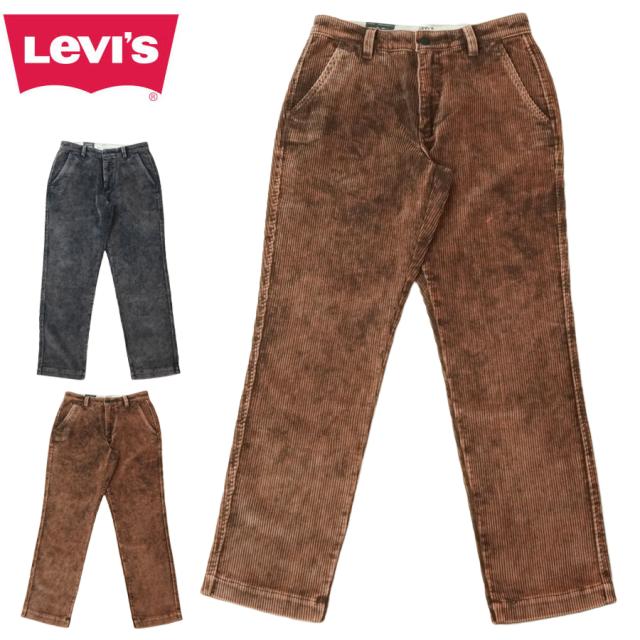 メンズ レディースパンツリーバイス LEVI'SA57530016 XX CHINO AUTHENTIC STRAIGHT CORDUROY PANTSチノ オーセンティック ストレート コーデュロ パンツネイビーコーデュロイ ブラウンコーデュロイジェンダーフリー ジェンダーレス 茶 紺 カラーパン