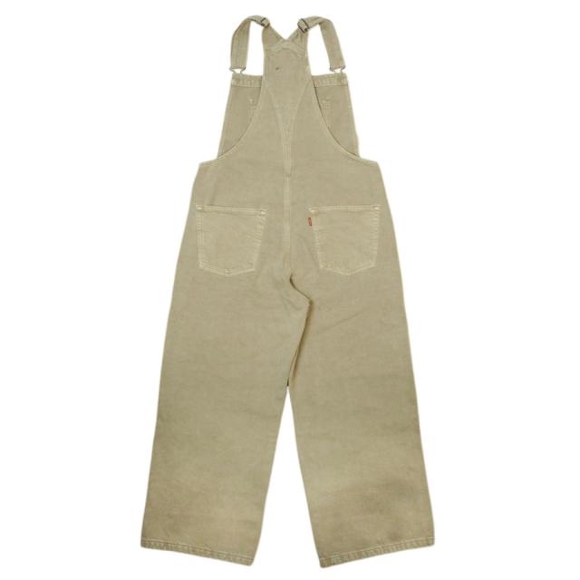 メンズ レディース オーバーオールリーバイス LEVI'SA60790002 リーバイスプレミアム BAGGY HIGHWATER OVERALLSダブルニー バギー ワイドパンツ アメカジウォッシュ ジェンダーフリー ローライズ ジーンズ ジーパン レトロ_1