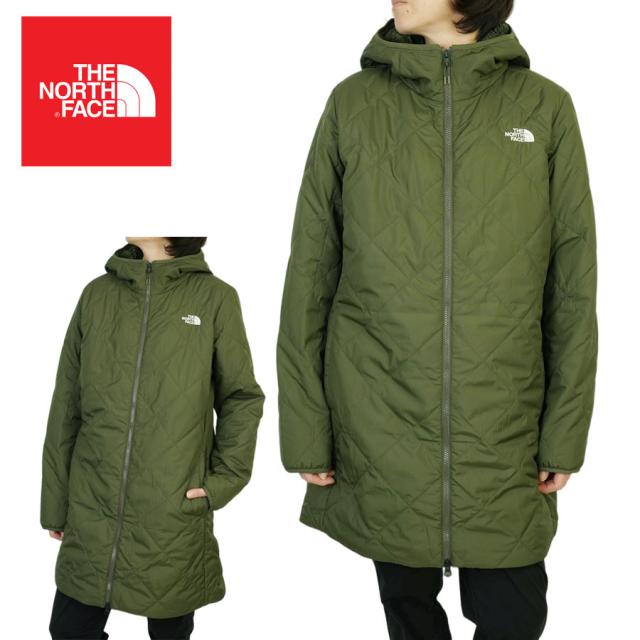ノースフェイス THE NORTH FACEレディース ジャケットW SHADY GLADE INS PARKAウィメンズ シェイディーグレードパーカーNEW TAUPE GREEN ニュートープグリーン女性用 中綿 ボア ミドル ロング キルティング