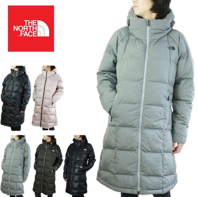 ノースフェイスTHE NORTH FACE USA企画 日本未入荷 レディース ダウン パーカーW ACROPOLIS PARKAウィメンズ アクロポリス パーカーブラック グレーヘザー パープル　ブラックシャイン  ブラック/グレープリント黒 灰色 薄紫 オーバーサイズ ビ