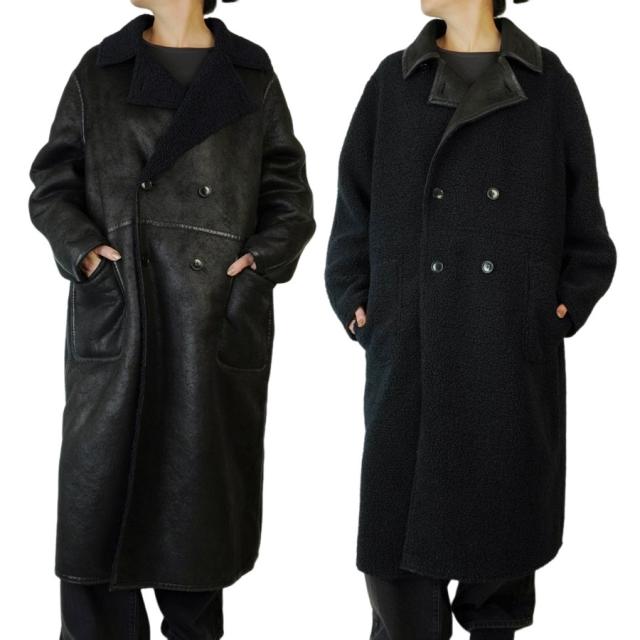 リーバイス LEVI'S コートNAOMI REVERSIBLE COAT ムートン風コート