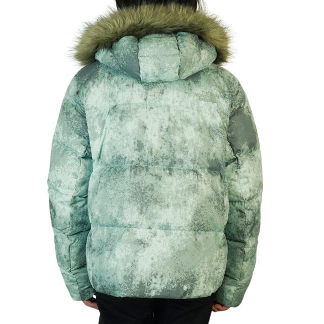 ノースフェイスTHE NORTH FACEレディース ジャケット 訳ありW PRINTED DEALIO DOWN JACKETウィメンズ プリンテッド ディリオ ダウン ジャケットJDTGNCLRSPRYPRT(ジェダイトグリーンカラーースプレープリント)女性用 アウター フード ショート丈 ノースフェイスTHE NORTH FACEレディース ジャケット 訳ありW PRINTED