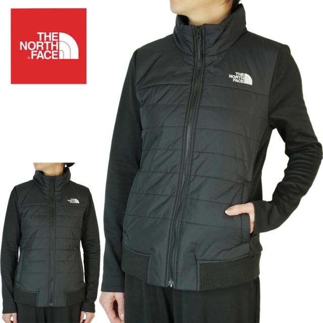 ノースフェイスTHE NORTH FACEレディース ジャケットW MASHUP INSULATED JACKETウィメンズ マッシュアップ インシュレイテッド ジャケットTNF BLACK ブラック女性用 上着 ミドル丈 アウター ナイロン 黒 ロゴアウトドア 軽量 キャンプ スポ