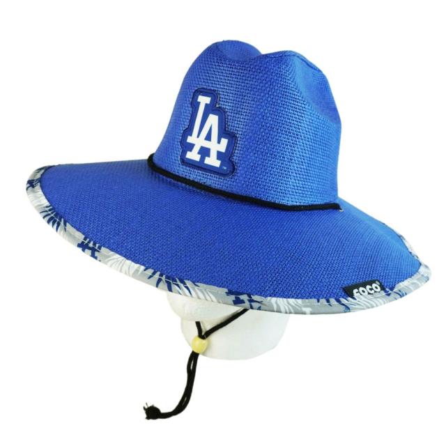 FOCO ロサンゼルス ドジャース公式STREW HAT ストローハット 麦わら