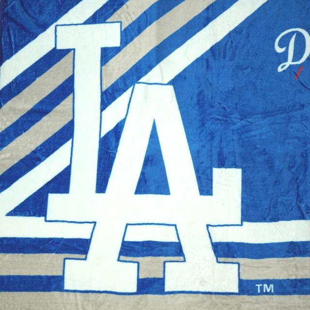 ロサンゼルス ドジャース公式グッズブランケット 大判 毛布 大き目 