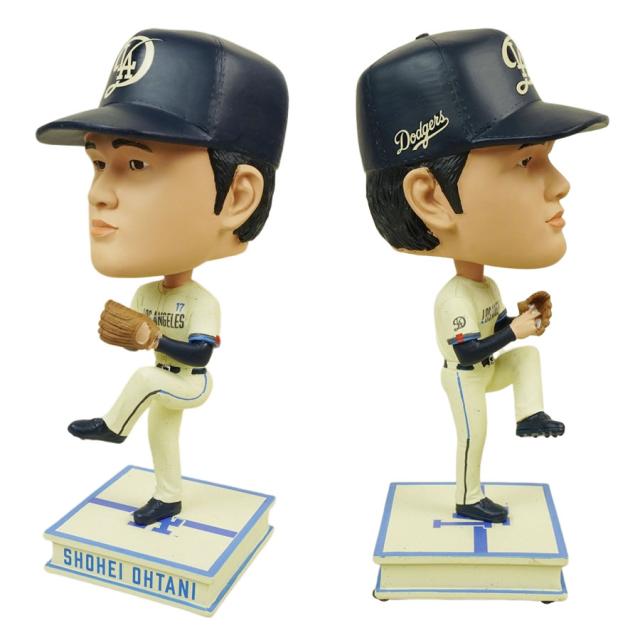 大谷翔平 ボブルヘッド シリアルナンバー入り9.5インチ シティコネクト ビッグヘッド ボブルヘッド フィギュアMLB CITY CONNECT BIG HEADS 9.5INCHLA DODGERS ロサンゼルス ドジャース メジャー リーグインテリア 24.13cm ピッチング 限定 公式グッズ