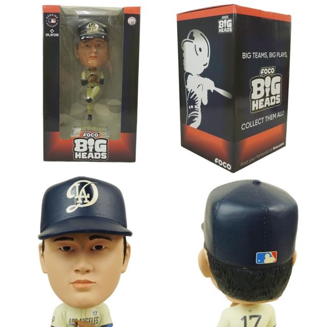 大谷翔平 ボブルヘッド シリアルナンバー入り9.5インチ シティコネクト ビッグヘッド ボブルヘッド フィギュアMLB CITY CONNECT BIG HEADS 9.5INCHLA DODGERS ロサンゼルス ドジャース メジャー リーグインテリア 24.13cm ピッチング 限定 公式グッズ