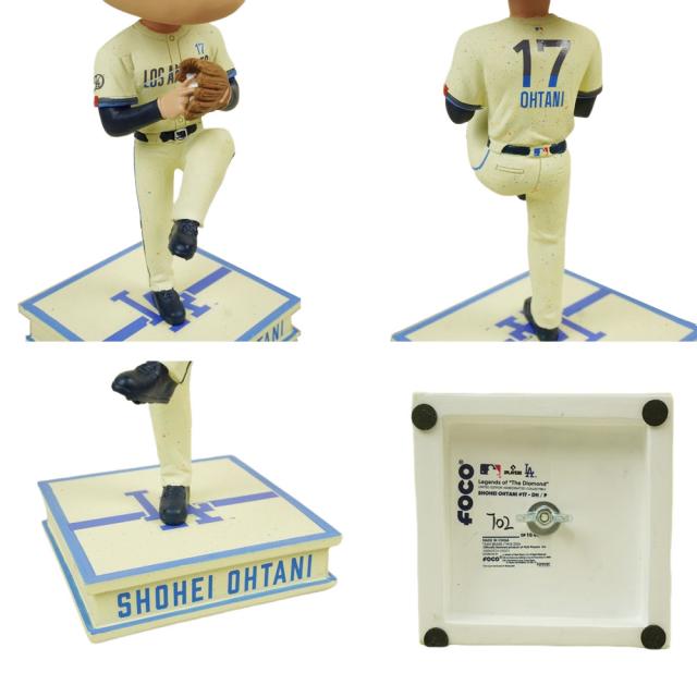 大谷翔平 ボブルヘッド シリアルナンバー入り9.5インチ シティコネクト ビッグヘッド ボブルヘッド フィギュアMLB CITY CONNECT BIG HEADS 9.5INCHLA DODGERS ロサンゼルス ドジャース メジャー リーグインテリア 24.13cm ピッチング 限定 公式グッズ