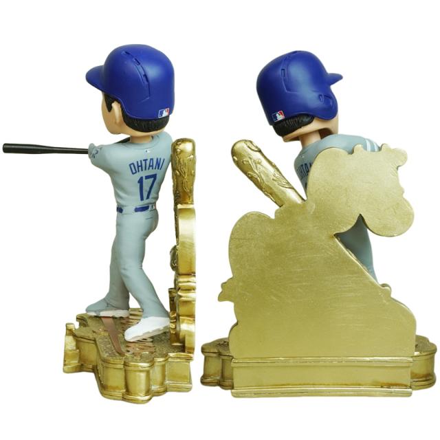 大谷翔平 ボブルヘッド シリアルナンバー入り8インチ 50/50 CLUB ボブルヘッド フィギュアMLB 5050クラブ 8INCHLA DODGERS ロサンゼルス ドジャース メジャー リーグ インテリア 20.32cm バッティング 限定 公式グッズ_4