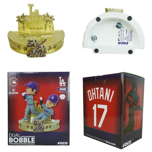 大谷翔平 ボブルヘッド 5インチFOCO MLB 50/50CLUB DUAL BOBBLE