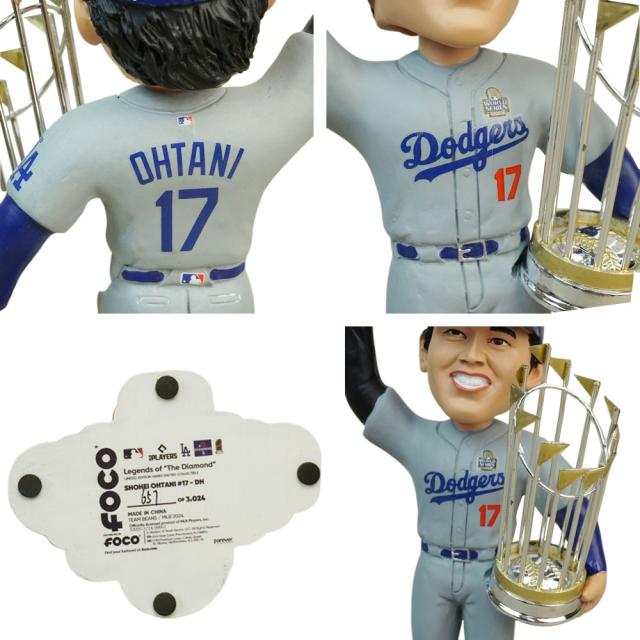 大谷翔平 ボブルヘッド 8インチFOCO MLB CHAMP BOBBLE WORLD