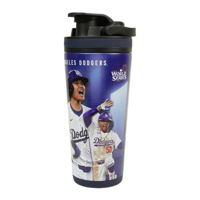 ロサンゼルス ドジャース公式グッズWINCRAFT MLB 26oz アイスシェイカー ステンレススチールボトル26oz ICE SHAKER ワールドシリーズMLB メジャーリーグ 大谷翔平 山本由伸大容量 スポーツ 観戦 応援ワークアウト 水筒 野球 オフィシャル_2