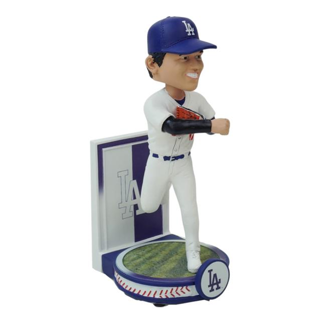 大谷翔平 ボブルヘッド シリアルナンバー入り8インチ バナーシリーズ ピッチング ボブルヘッド フィギュアMLB BANNER SERIES 8inch OHTANILA DODGERS ロサンゼルス ドジャース メジャー リーグ インテリア 20.32cm バッティング 限定 公式グッズ_8